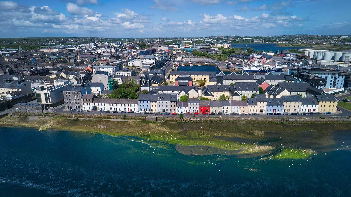 Galway Bay Aerial View