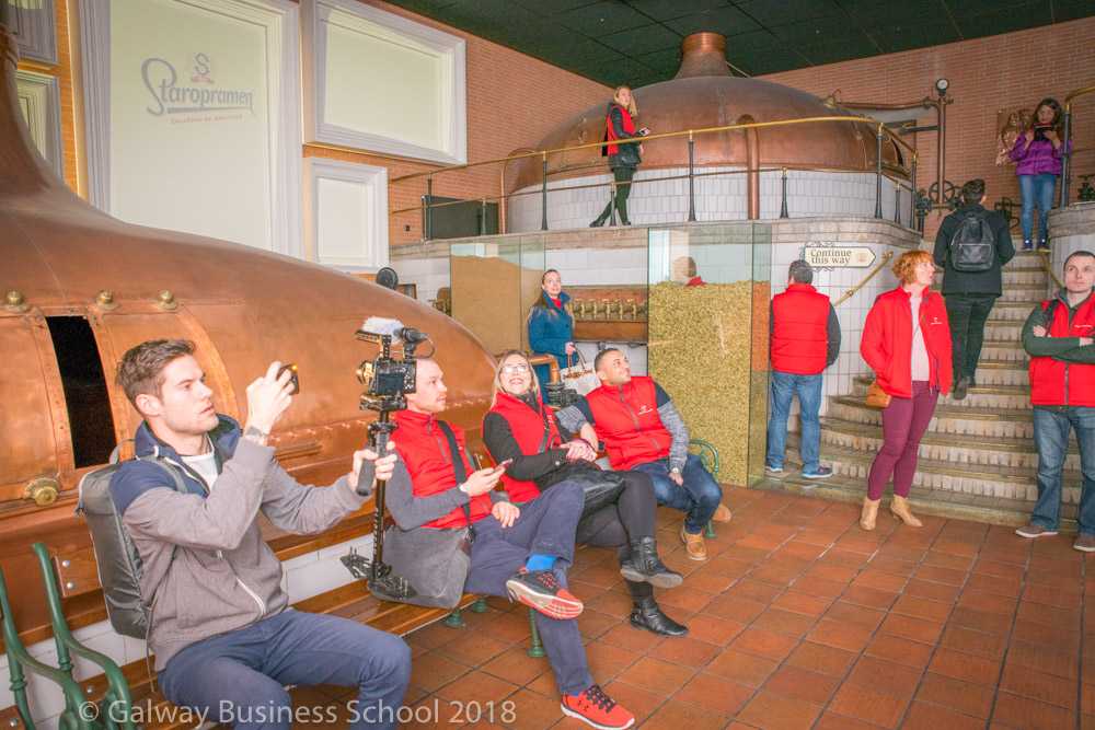 Staropramen Brewery Prague - Study Abroad Trip 2018